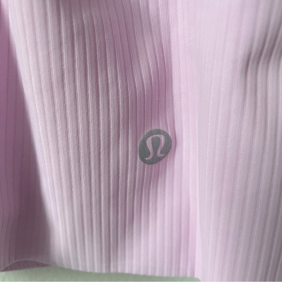 NWT Lululemon Like a Cloud Ribbed Longline Bra VitaPink  B/C Cup Size 8 - Picture 3 of 8